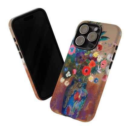 Bouquet of Flowers by Odilon Redon Phone Cases