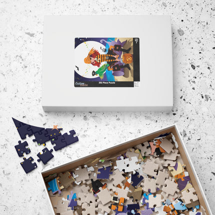 Moonlit Pirate Halloween Puzzle (110, 252, 520, 1014-piece)