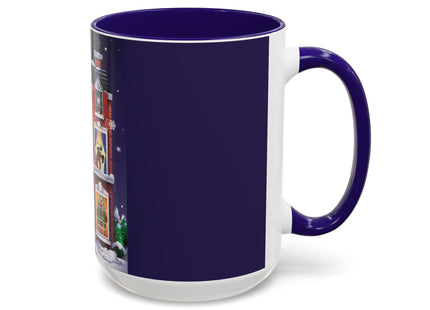 A Christmas Eve Celebration Colorful Mugs (11oz, 15oz)