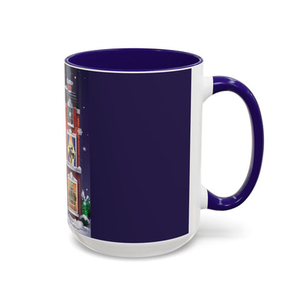 A Christmas Eve Celebration Colorful Mugs (11oz, 15oz)