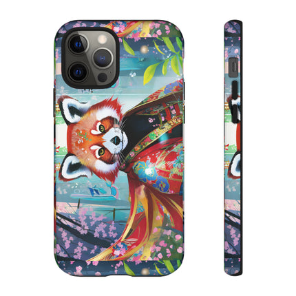 Cybernetic Red Panda Phone Cases