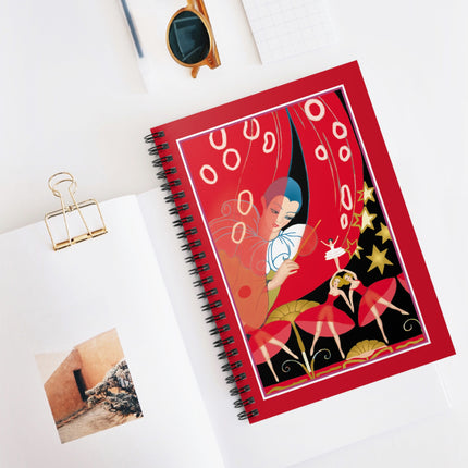 Enchanted Reverie Spiral Notebook - Ruled Line