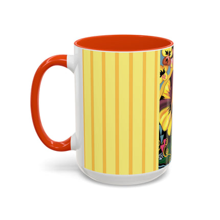 Enchanted Pansy Elegance Colorful Mugs (11oz, 15oz)