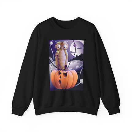 The Startled Pumpkin Unisex Heavy Blend™ Crewneck Sweatshirt
