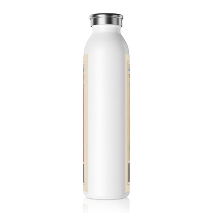 Pompeii Wall Pl.20 by Victor Steeger Slim Water Bottle