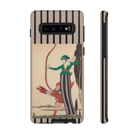L'Arc Rouge by George Barbier Phone Cases