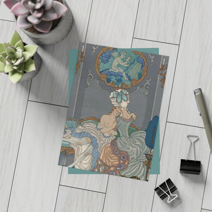 Liaisons Dangereuses by George Barbier Postcards (envelopes included) - Bundles of 10, 30, 50 Pieces