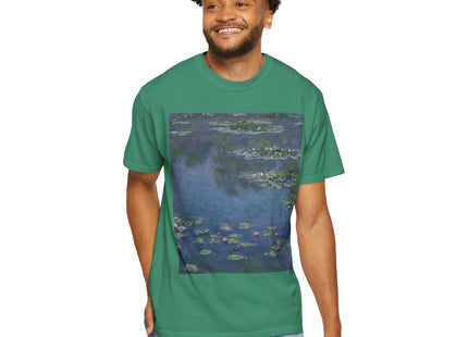 Water Lilies by Claude Monet Unisex Garment-Dyed T-shirt