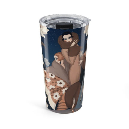 🌙🤎 The Ladies Of The Midnight Garden Tumbler – Art Deco Evening Glamour