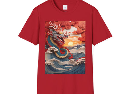 Stormbound Dragon Garment-Dyed T-shirt Softstyle T-Shirt