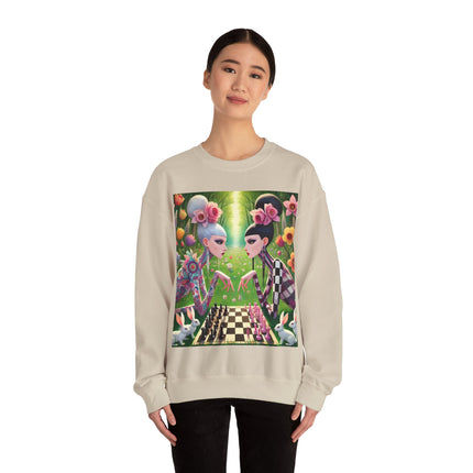 Spring Gambit: A Fairy’s Move Heavy Blend™ Crewneck Sweatshirt