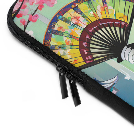 Cyberpunk Geisha Laptop Sleeve
