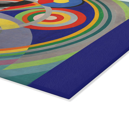 Rythme No. 1 by Robert Delaunay Glass Cutting Board