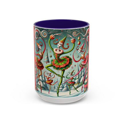 Christmas Ballet of the Absurd Colorful Mugs (11oz, 15oz)