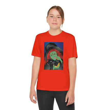 Mirror, Mirror A Witch's Touch Youth Competitor Tee