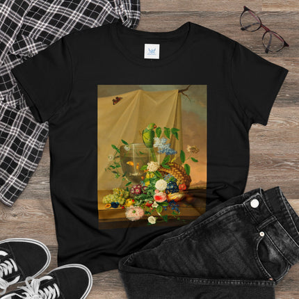 Still Life by Corredo und Starkenberg Women's Midweight Cotton Tee