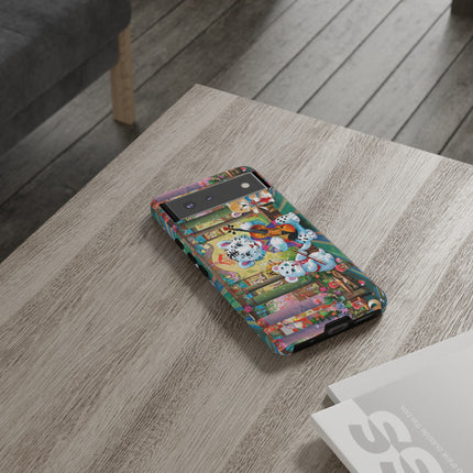 Melodies of the Snow Lion Cub Phone Cases