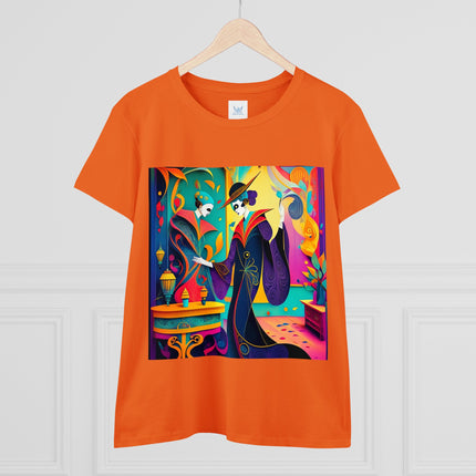 Phantoms of Elegance Women's Midweight Cotton Tee