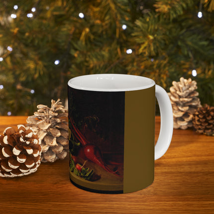 Still Life with Vegetables by James Peale Ceramic Mug 11oz