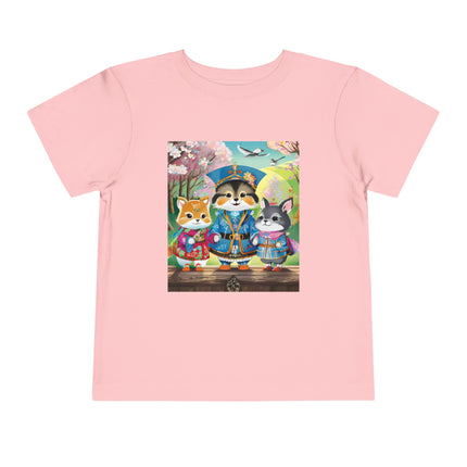 Fluffy Explorers Toddler Short Sleeve Tee