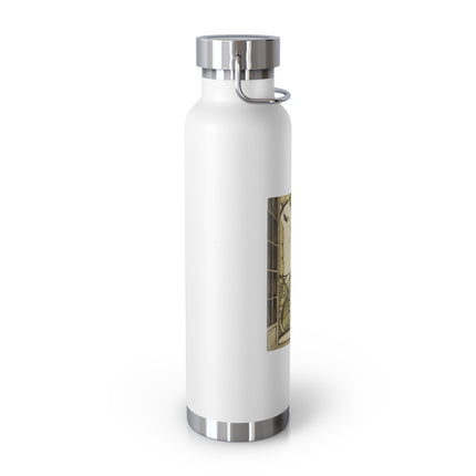 Sur talons rouges (On Red Heels) pl 02 by Gerda Wegener Copper Vacuum Insulated Bottle, 22oz
