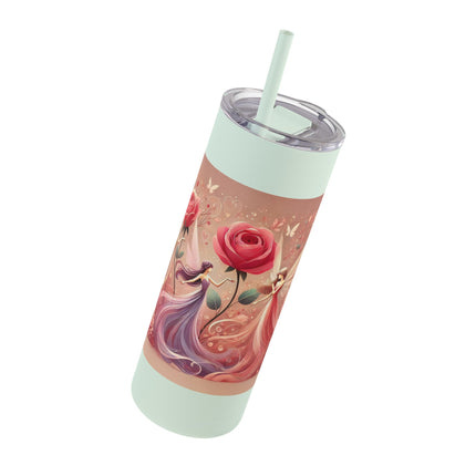 Whimsical Fairies Skinny Matte Tumbler, 20oz