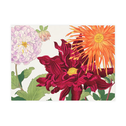 Dahlia by Tanigami Kônan Postcards (envelopes included) - Bundles of 10, 30, 50 Pieces
