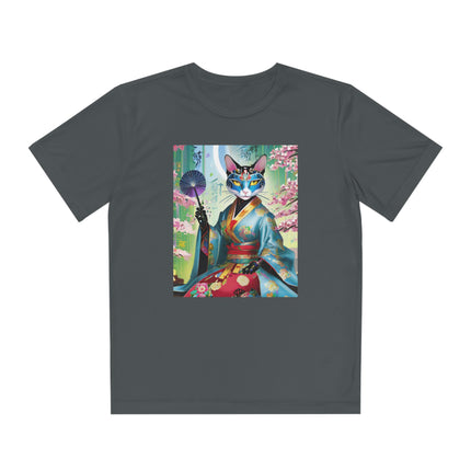 Cyberpunk Geisha Youth Competitor Tee