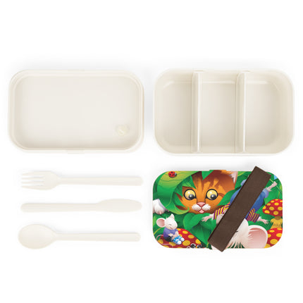 Tabby Tales: Cat & Mice Adventure Bento Lunch Box