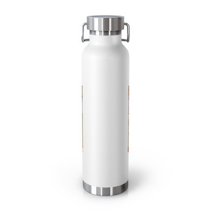 Carousel Splendor Copper Vacuum Insulated Bottle, 22oz