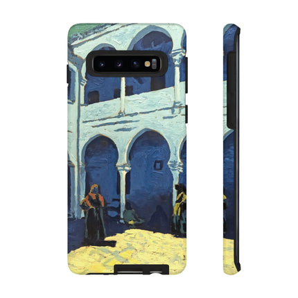 Courtyard of Moroccan Riad by George Gaudion Phone Cases
