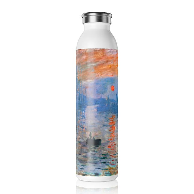 Sunrise by Claude Monet Slim Water Bottle
