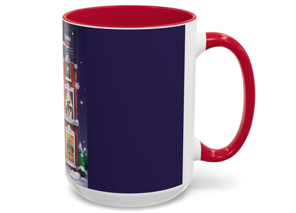 A Christmas Eve Celebration Colorful Mugs (11oz, 15oz)