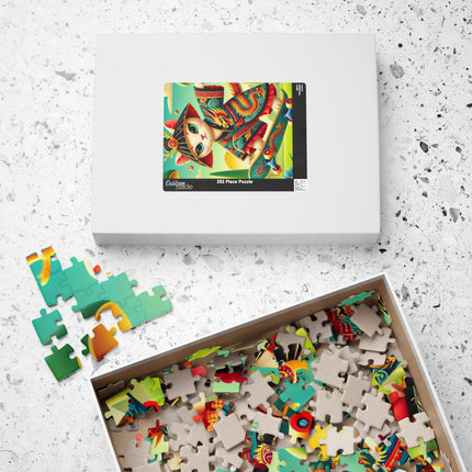 Dragon Dance on Wheels Puzzle (110, 252, 520-piece)