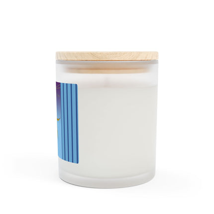 A Fairy’s Delight Frosted Glass Candle, 11oz