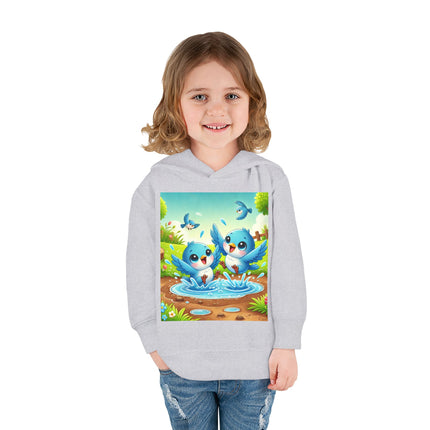 Bluebird Playtime Toddler Pullover Fleece Hoodie