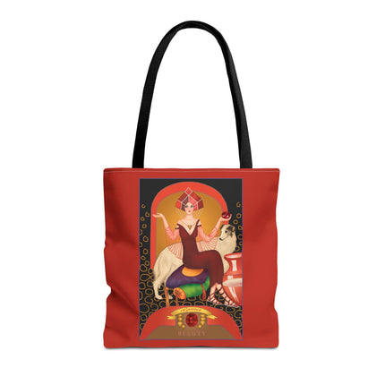 Astrology Gem Series: January & Garnet Tote Bag