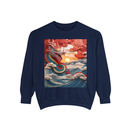 Stormbound Dragon Garment-Dyed Sweatshirt