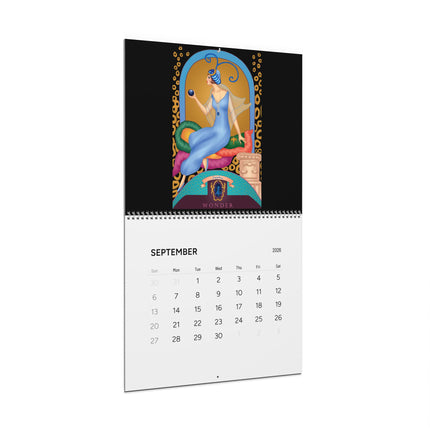 Celestial Jewels: The Zodiac Birthstone Art Wall Calendars (2026)