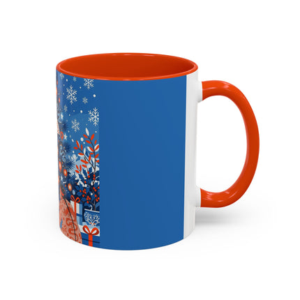 🎋❄️ The Winter Lantern Celebration Colorful Mug – Elegant Asian Christmas Fantasy