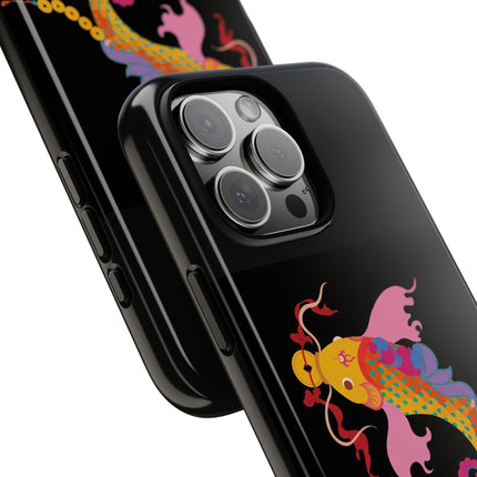 Golden Koi Phone Case – Lucky Swim & Vibrant Fortune