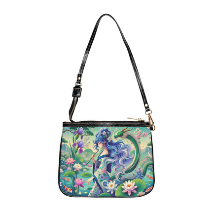 Fairy of the Koi Pond Shoulder Bag – Mystical Harmony & Pond Enchantment