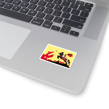 George and the Dragon Kiss-Cut Stickers (4 Sizes)