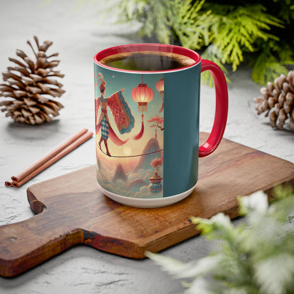 The Lantern Walker Colorful Mugs (11oz, 15oz)