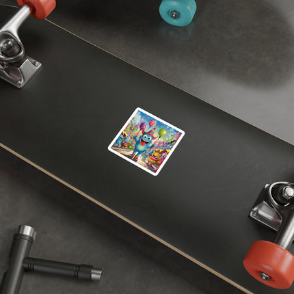 Monster Parade Madness Die-Cut Stickers (5 Sizes)