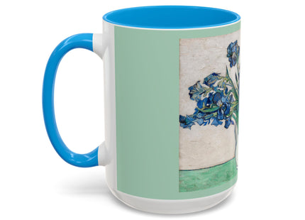 Irises by Vincent Van Gogh Colorful Mugs (11oz, 15oz)