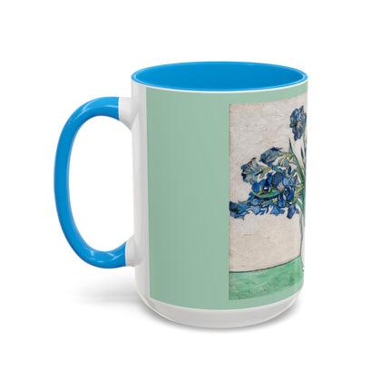 Irises by Vincent Van Gogh Colorful Mugs (11oz, 15oz)