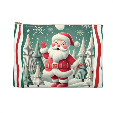 Santa's Joyful Night Accessory Pouch