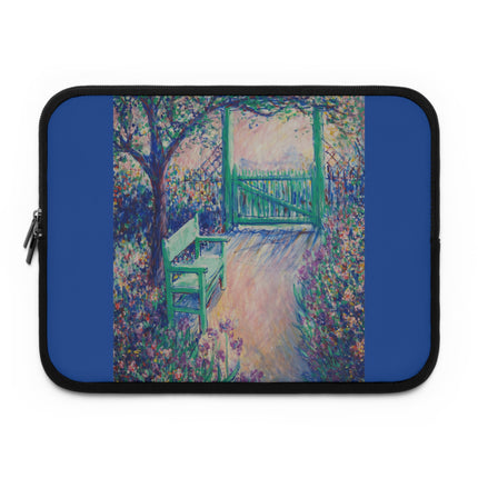 The Artist’s Garden (The Green Chair) by Theodore Earl Butler Laptop Sleeve