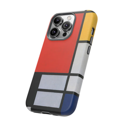 Composition with Red, Yellow, Blue, and Black by Piet Mondrian Phone Cases